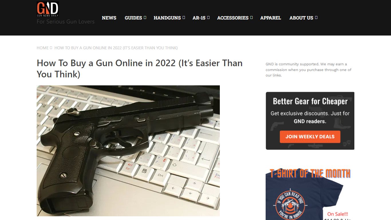 How To Buy a Gun Online in 2022 (It's Easier Than You Think)